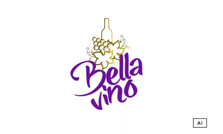 bella vino logo