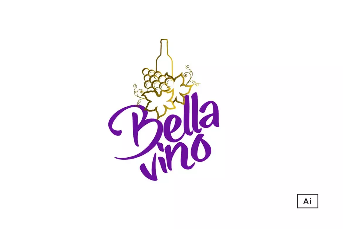 bella vino logo