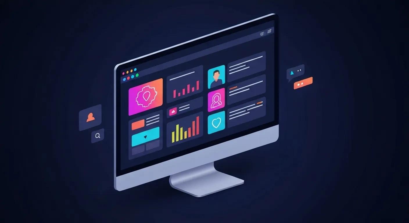 Illustration that depicts a toolkit of WordPress Themes and Plugins