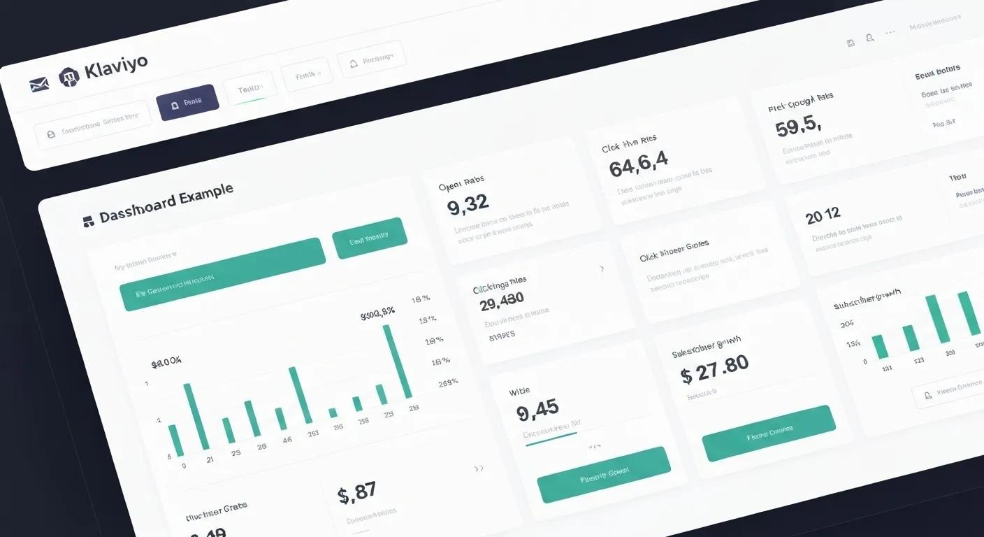 Klaviyo Dashboard Example