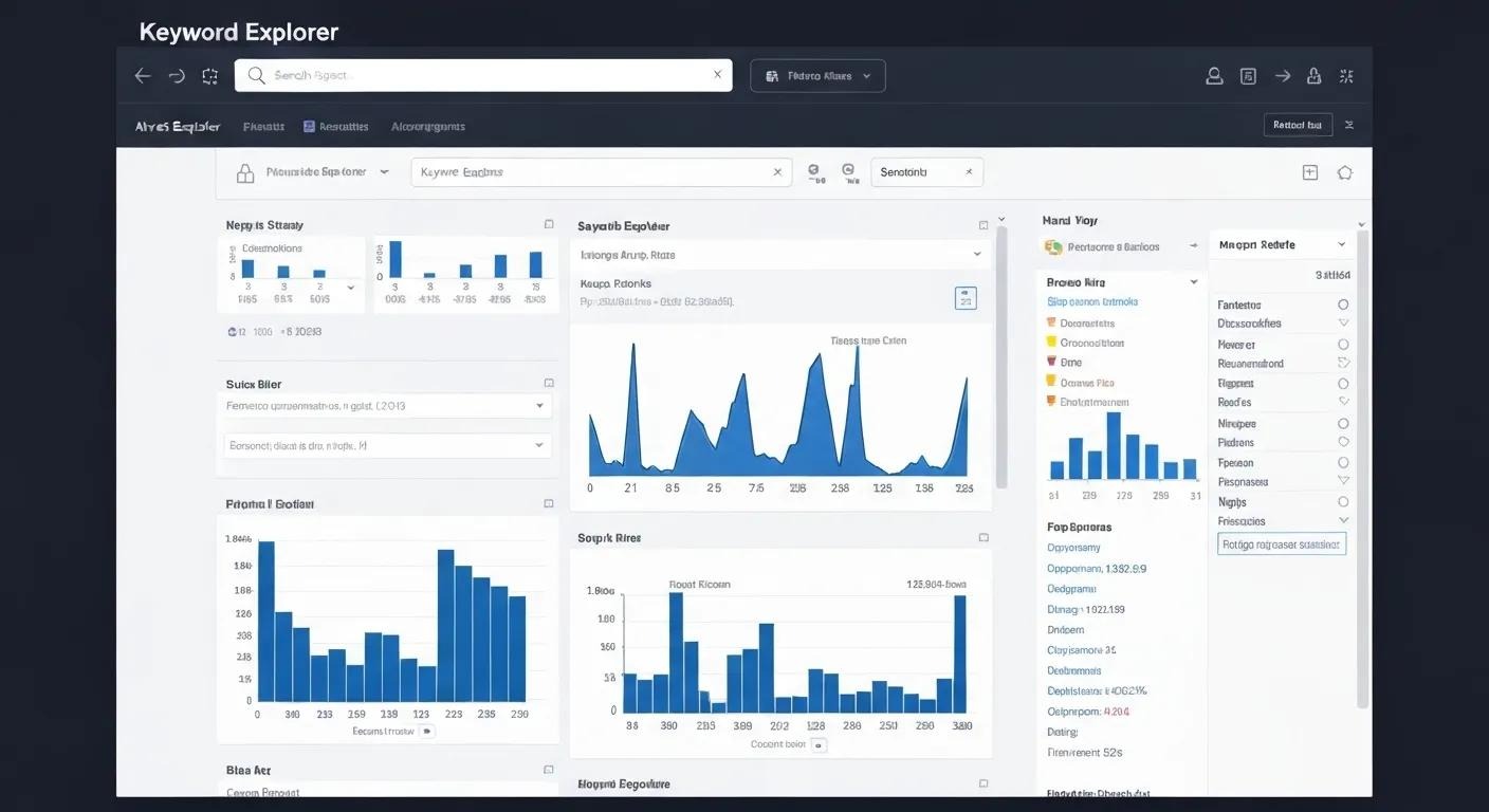 Screenshot of Ahrefs Keyword Explorer tool