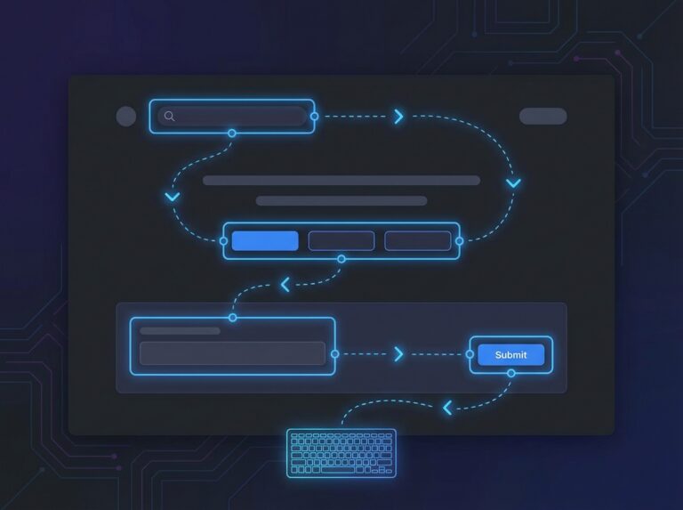 Keyboard navigation optimization to improve focus flow and accessible site navigation