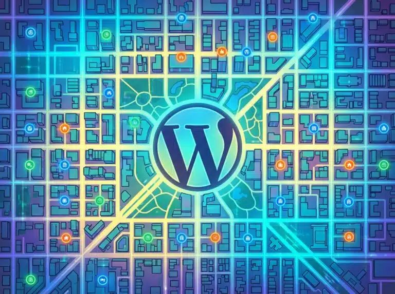 Local SEO services for WordPress websites focused on geographic visibility