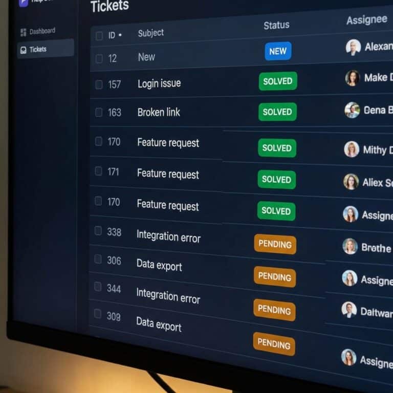 WordPress agency support and issue resolution ticketing system