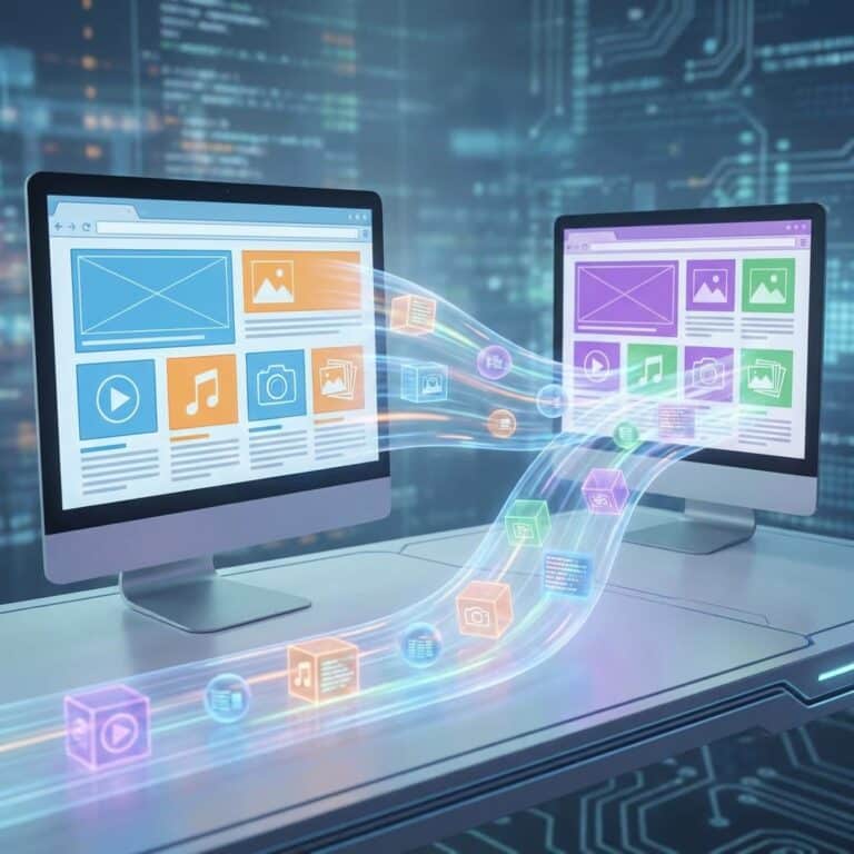 WordPress content and media migration support