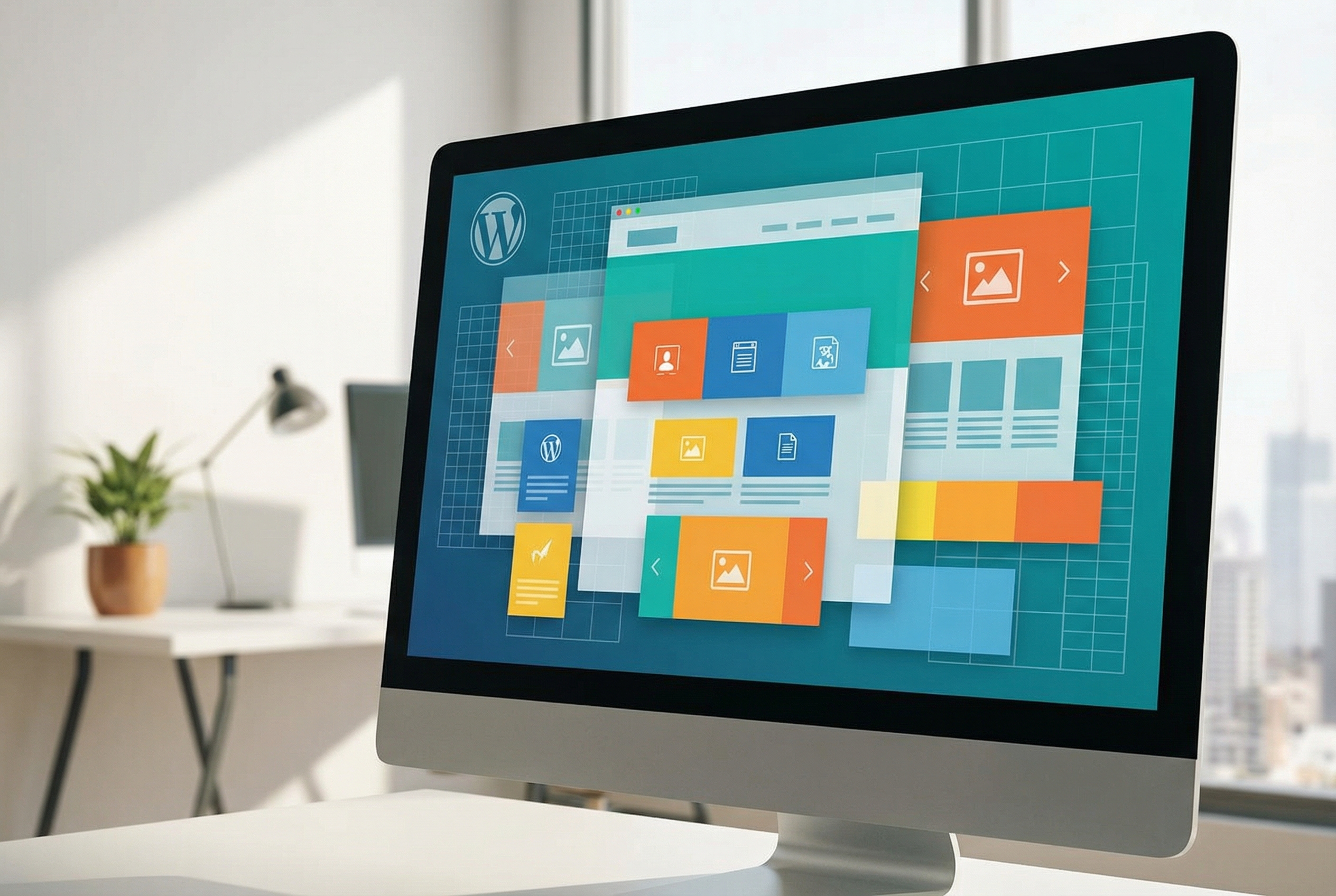 WordPress design services focused on layout, usability, and visual structure