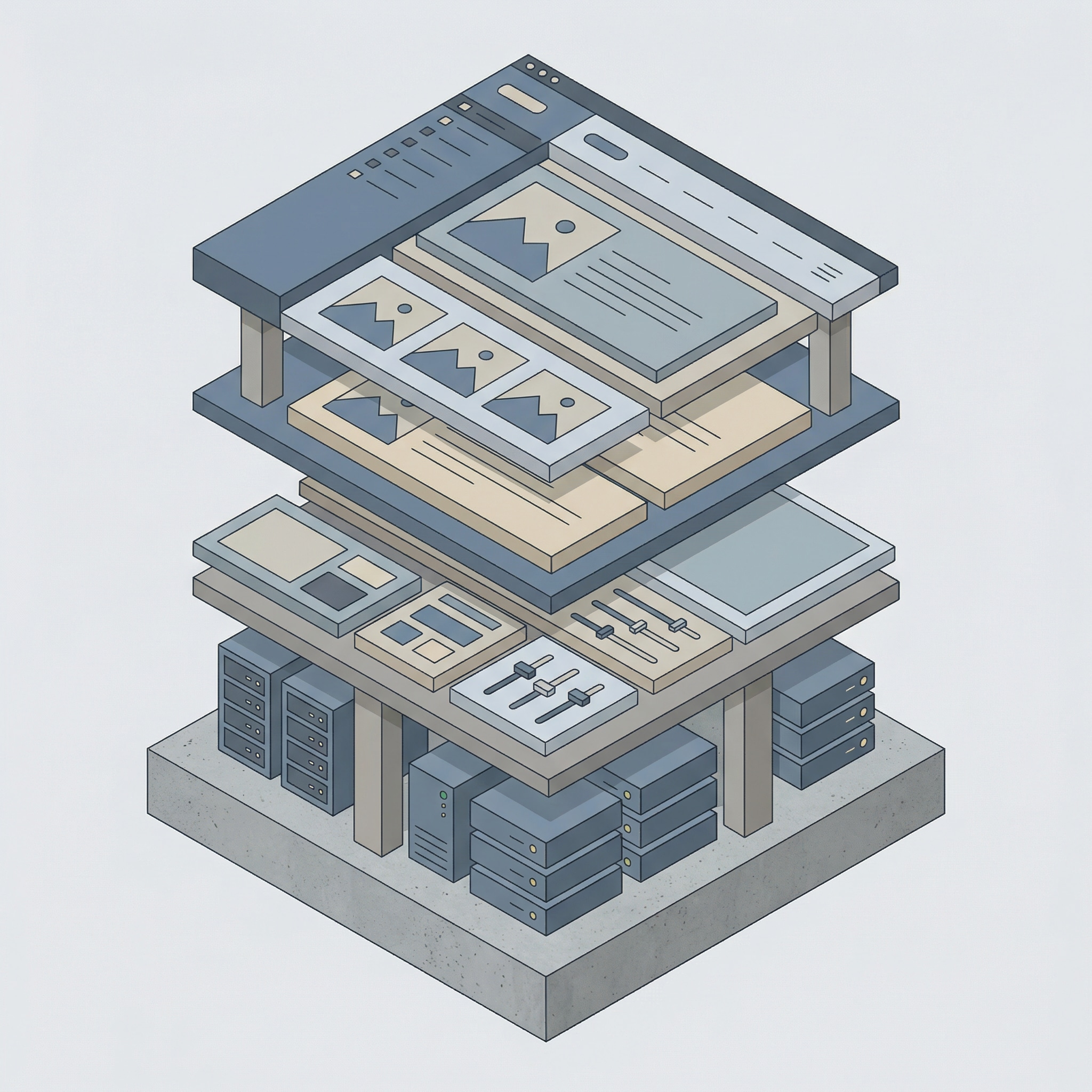 Stable digital systems illustrating Astound Media’s mission to build dependable platforms