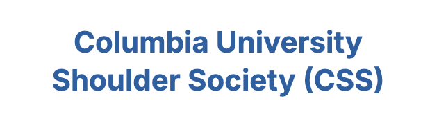 Client logo: Columbia University Shoulder Society